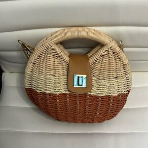 1 of a kind artisans purse NWOT can be shoulder or handbag carry never used $30
